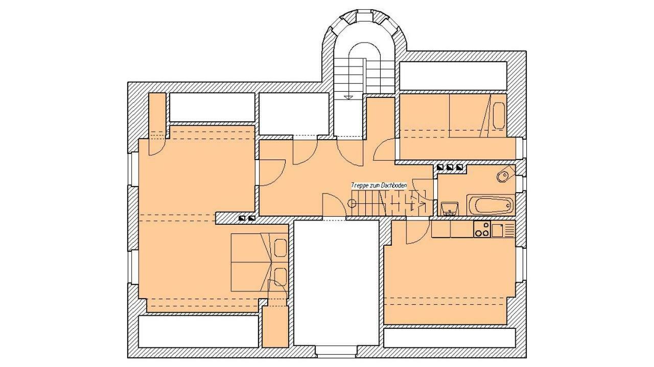 לובנאו Ferienwohnung Am Hafen מראה חיצוני תמונה
